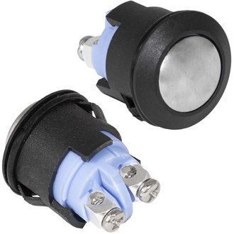 Кнопка антивандальная GQ16B-10/PC off-(on) (35В 2А) RUICHI (Р16)