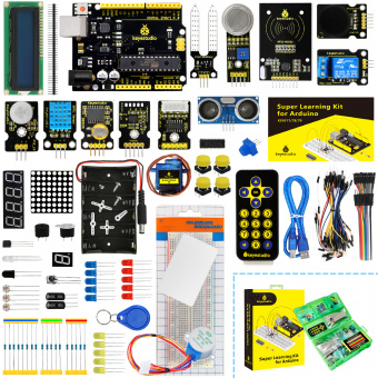 Стартовый набор Keyestudio Super Starter kit с платой Arduino + учебное пособие