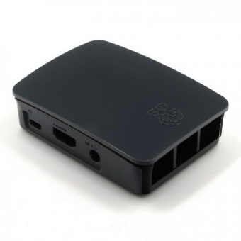 Корпус Raspberry Pi 3 B/2B+ черный