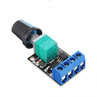 ШИМ регулятор скорости двигателя DC 5-16V, 10A (СК63)