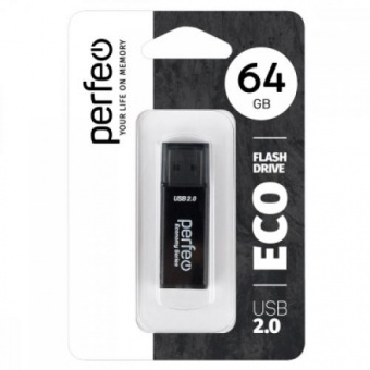 Флешка Perfeo E03 64Gb Black