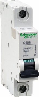 Автоматический выключатель Schneider Electric C60N 1P C32