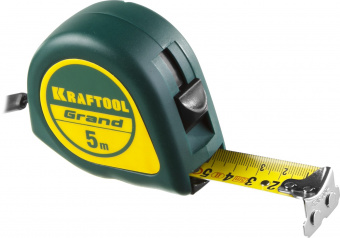 Рулетка KRAFTOOL Grand, 5 м х 25 мм