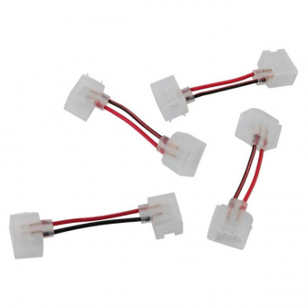 Коннектор средний гибкий для неона 12V сеч6х12 GSC12-SCS-IP20-NL General (СК5)