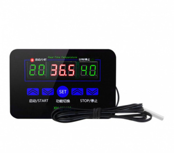 Термостат XH-W1411 ( -50 до +110℃) 12VDC 10A (СК65)