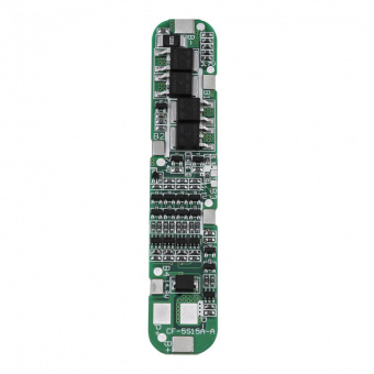 Плата защиты батареи BMS PCM для li-ion 5S 21V 12A (СК39)