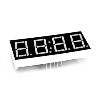 Индикатор цифровой 0.56'' 4-digit ЧАСОВОЙ (Й14)