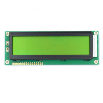Дисплей LCD-1602 зеленая подсветка (без поддержки Кириллицы) (И15)