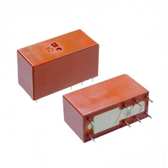 6-1393243-8 (RT424024) Реле 24VDC 2пер. 8A/250VAC TE Connectivity (И9)