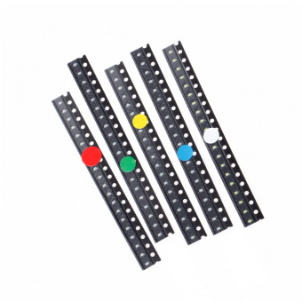 Набор SMD светодиодов 1206 (5х20=100шт) (Д5)