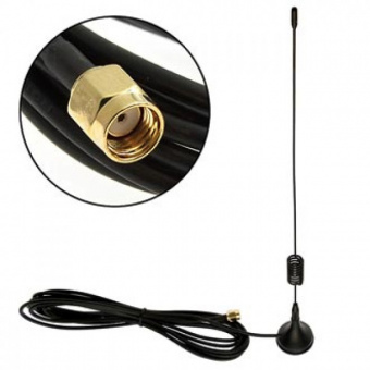 Антенна GSM: GKT-433-3B3 (3m RG174) SMA J