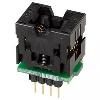 Адаптер DIP8-SOIC8 ZIF 208 mil (СК58)