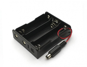 Батарейный отсек 18650х3 co штекером DC 5,5x2,1 (Н16)