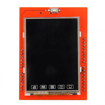 Дисплей TFT LCD 2.4 240x320 сенсорный для Arduino UNO, слот для SD (СК14)