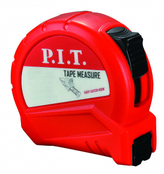 Рулетка с фиксатором P.I.T. 3 м x 16 мм, ABS (HTPM01-03MA)