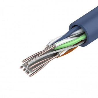 Кабель UTP (витая пара) 4PR 23AWG CAT6 (медная жила) (СКП2-19)