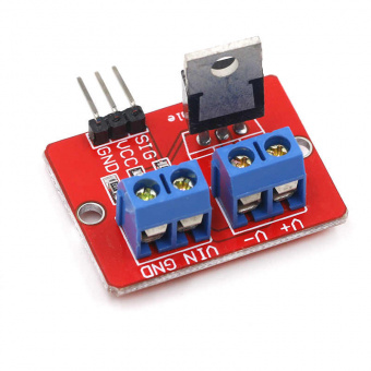 Модуль MOSFET транзистора IRF520 (Силовой ключ) (СК55) 