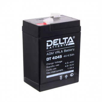 Аккумулятор DT 4045 4В 4.5А/ч (Delta) 70х47х107