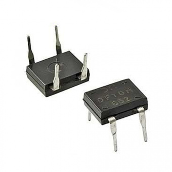 Диодный мост DF10M DIP4 (1A, 1000V) (Ё9)