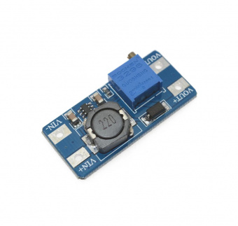 Повышающий DC-DC модуль MT3608 (2A, 2-24 to 5-28v) (СК40)