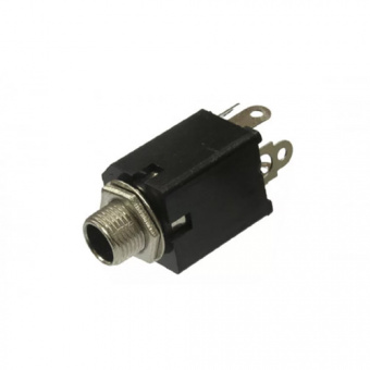 Гнездо на корпус 6,3мм stereo SZC-0079 (Н2)