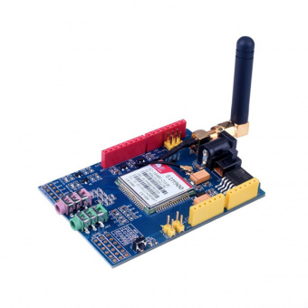 GSM/GPRS модуль SIM900 с антенной SMA (СК38)