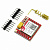 GSM/GPRS модуль SIM800L с проволочной антенной (СК38) (КР1-Б18)